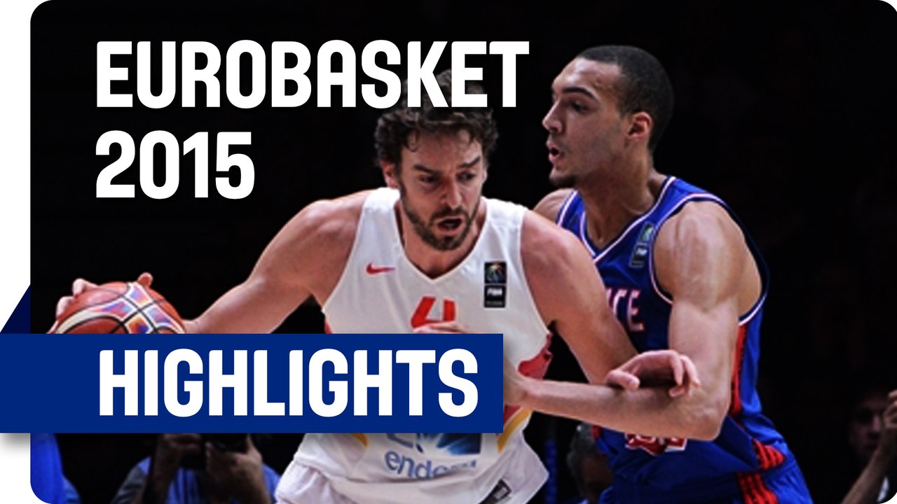 Spain v France - Semi-Final - Game Highlights - EuroBasket 2015