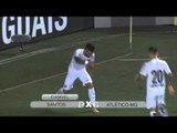 Gols - Brasileirão: Santos 4 x 0 Atlético-MG