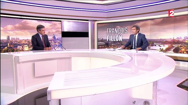 François Fillon invité du Journal de 20H de France 2