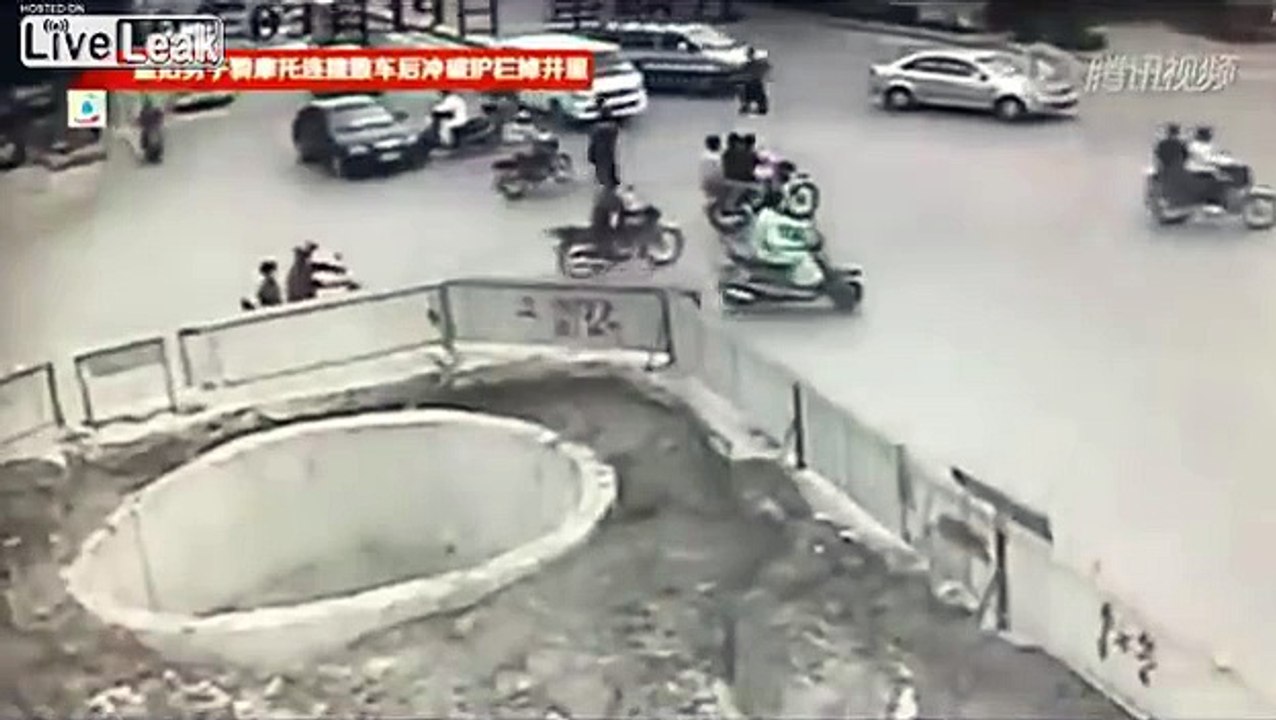 Worst scooter driver u could ever see