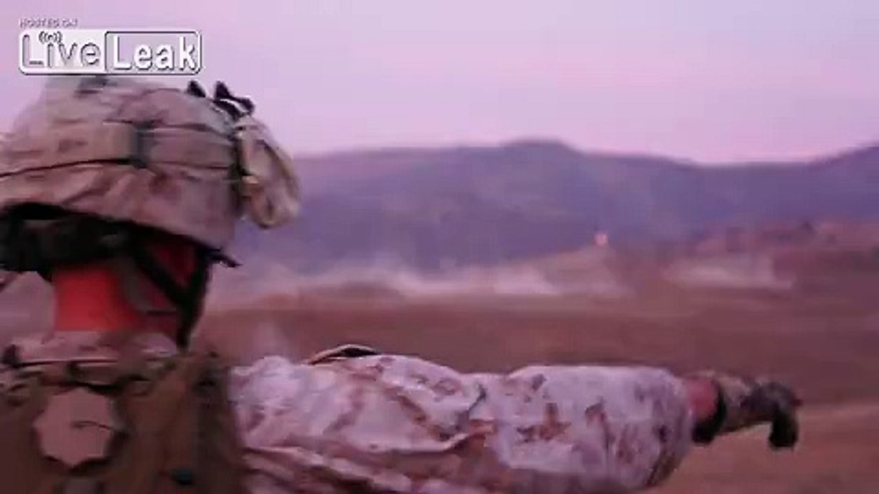 U.S Marines Live Fire (Tracer Fire)