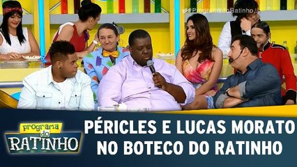 Péricles e Lucas Morato no Boteco do Ratinho