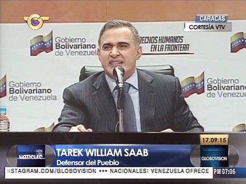 Saab: Venezuela ha respetado los DDHH de refugiados colombianos