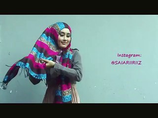 Tutorial Hijab Pashmina Kashmir