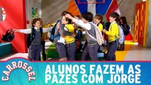 Alunos fazem as pazes com Jorge