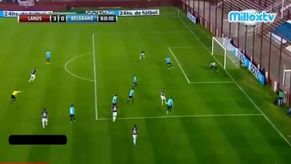 Carambola own Goal  - Lanus vs Belgrano 3-0