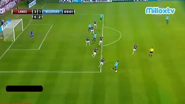 Jorge Velazquez Goal - Lanus vs Belgrano 3-1