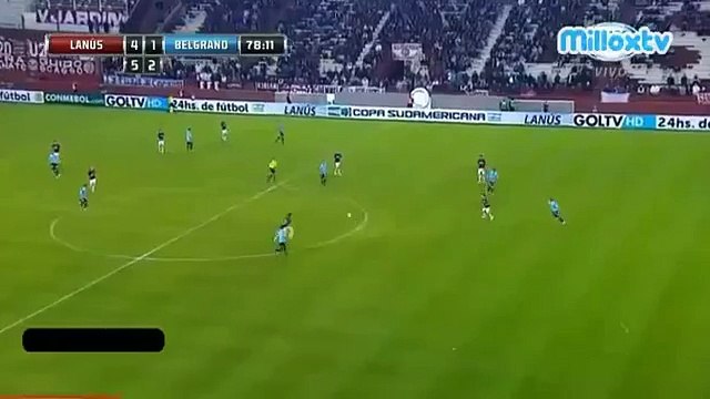 MIguel Almiron Amazing Goal - Lanus vs Belgrano 4-1