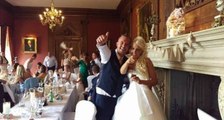 Angry Waiters Smash Cake in Wedding Prank
