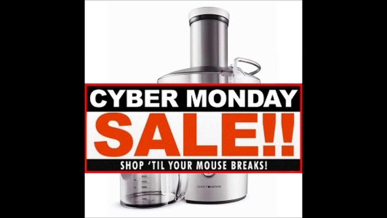 Cyber Monday Breville BJE200XL Compact Juice Fountain 700-Watt Juice Extractor Deals