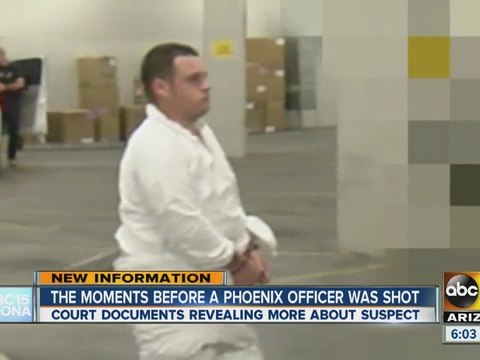 Phoenix police officer recovering after being shot