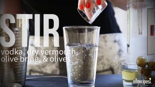 Cocktail Recipes - How to Make a Dirty Martini
