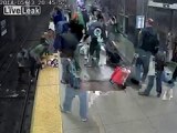Good Samaritans aid woman who falls onto tracks off Boston train platform