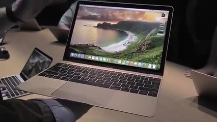 Apple new 2015 Macbook is extremely thin