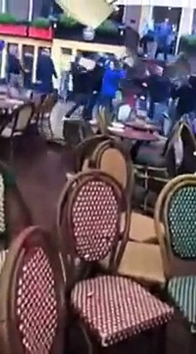 Des "supporters" de Marseille détruisent un café à Groningen