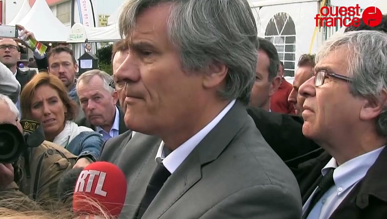 Stéphane Le Foll au Space à Rennes s'en prend à Marine Le Pen