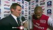 Arsenal Vs Leeds 1-0 - Thierry Henry Interview After His Goal - January 9 2012 - FA Cup - [HQ]