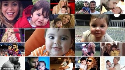 Shakira _ Gerard Piqué's Son - 2015