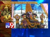 Devotees rush to see 83 feet Clay Ganesh idol in Visakha