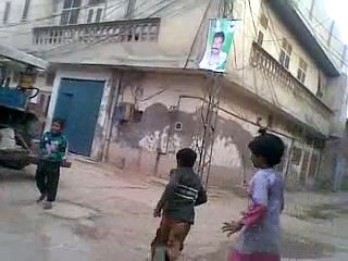 Election 2015 Pakistan childs fun