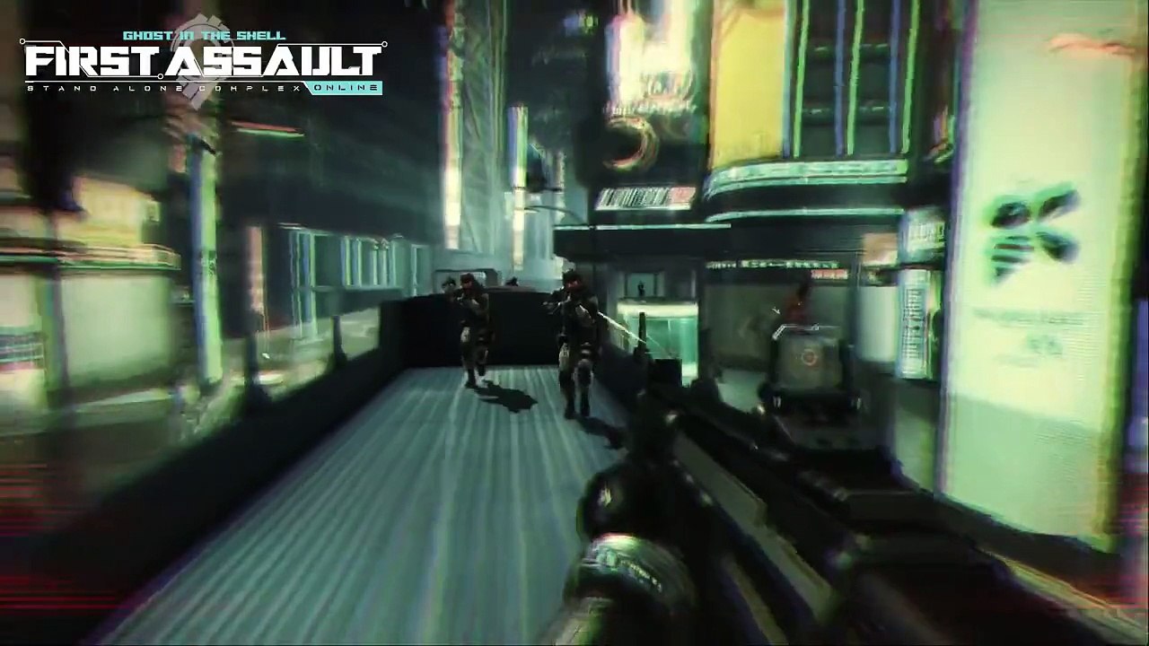 Ghost in the Shell - Stand Alone Complex - First Assault Online, trailer d'annonce