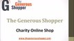 Charity Shopping at the Generous Shopper