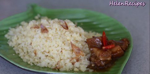 XOI VO - Sticky Rice Coated with Mung Beans