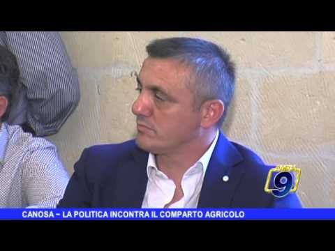 CANOSA | La politica incontra il comparto agricolo