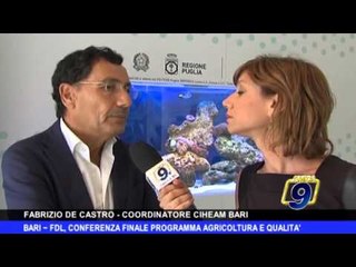 BARI | FDL, conferenza finale programma agricoltura di qualità