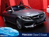 Mercedes Classe C Coupé en direct du salon de Francfort 2015