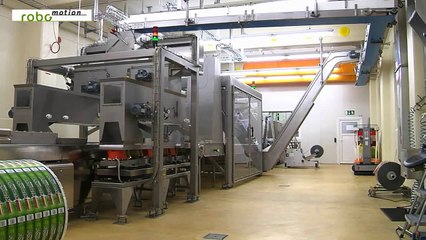 Découvrez la ligne de production robotisée d'une usine de salami