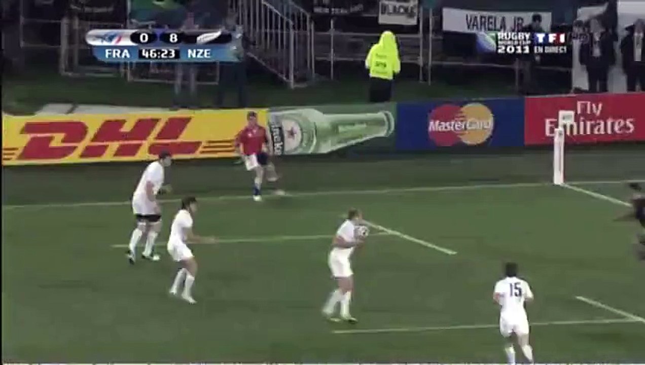 Thierry Dusautoir, France-Nouvelle Zélande (2011)