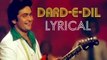 Dard-E-Dil Full Song With Lyrics | Karz | Mohammad Rafi Hit Songs