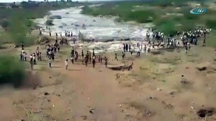 Tam 20 yıl sonra akmaya başladı