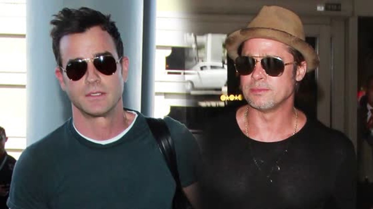 Justin Theroux serait furieux à cause du cadeau de mariage de Brad Pitt