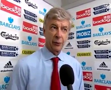 West Brom Vs Arsenal 2-3 - Arsene Wenger Interview - May 13 2012 - [High Quality]