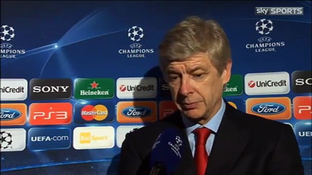 AC Milan Vs Arsenal 4-0 - Arsene Wenger Interview - February 15 2012 - [High Quality]