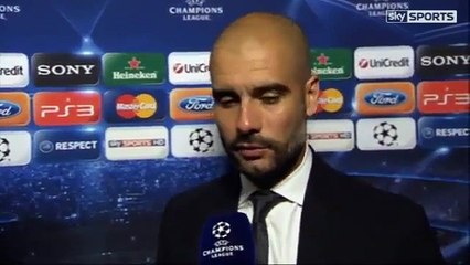 Barcelona Vs AC Milan 3-1 - Pep Guardiola Interview - April 3 2012 - [High Quality]