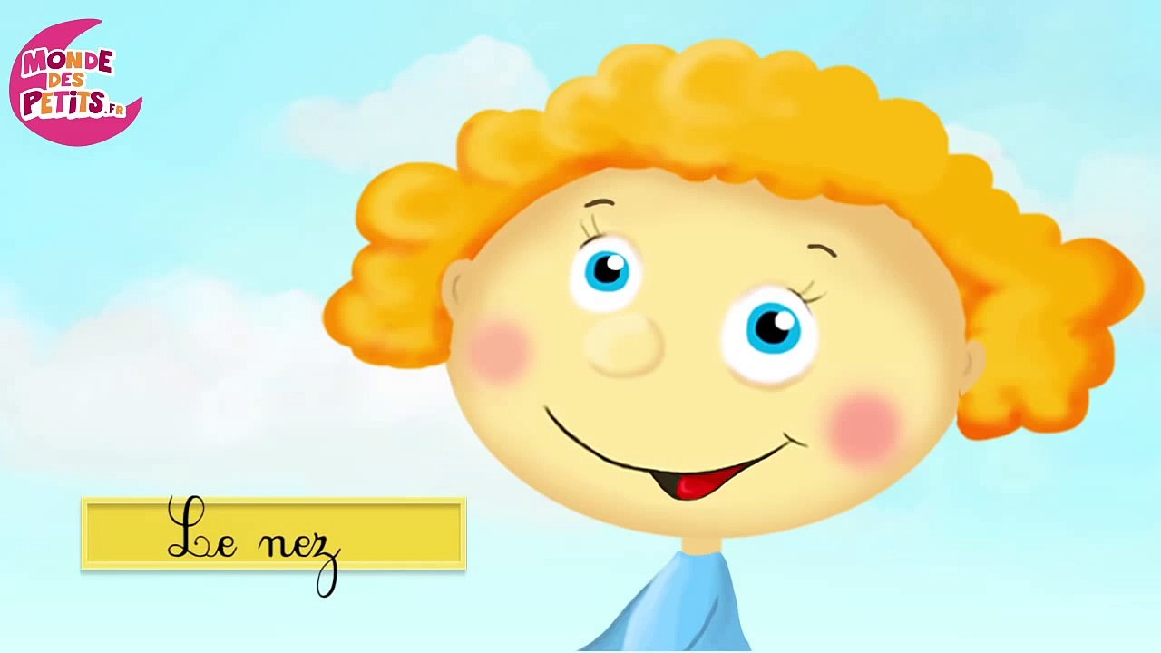 Apprendre les parties du visage (francais)