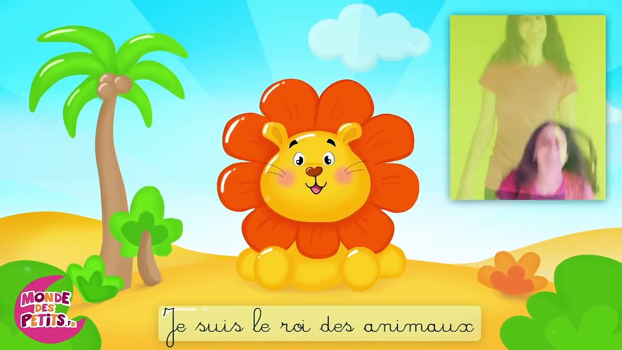 Comptinette du lion - comptine à gestes