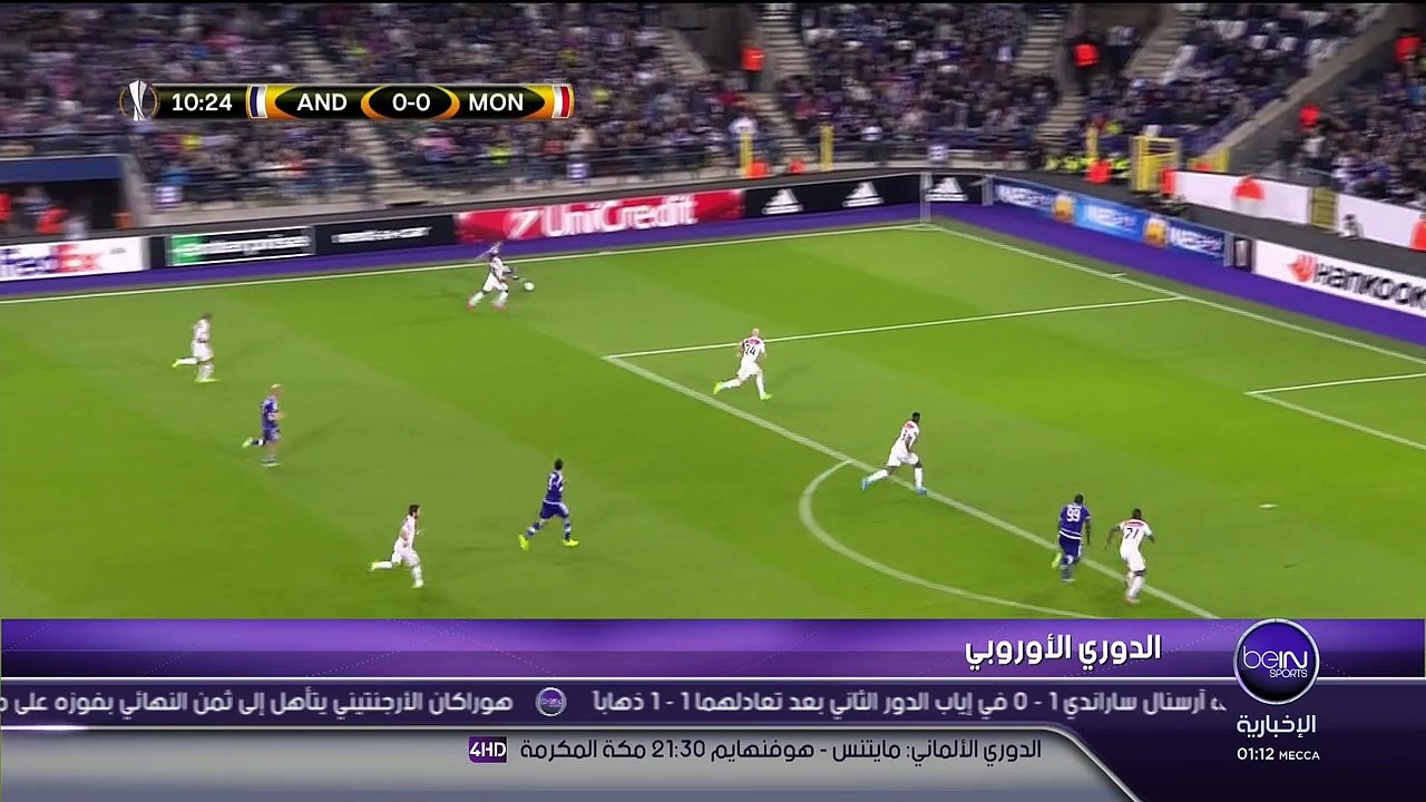 Anderlecht 1 - 1 Monaco