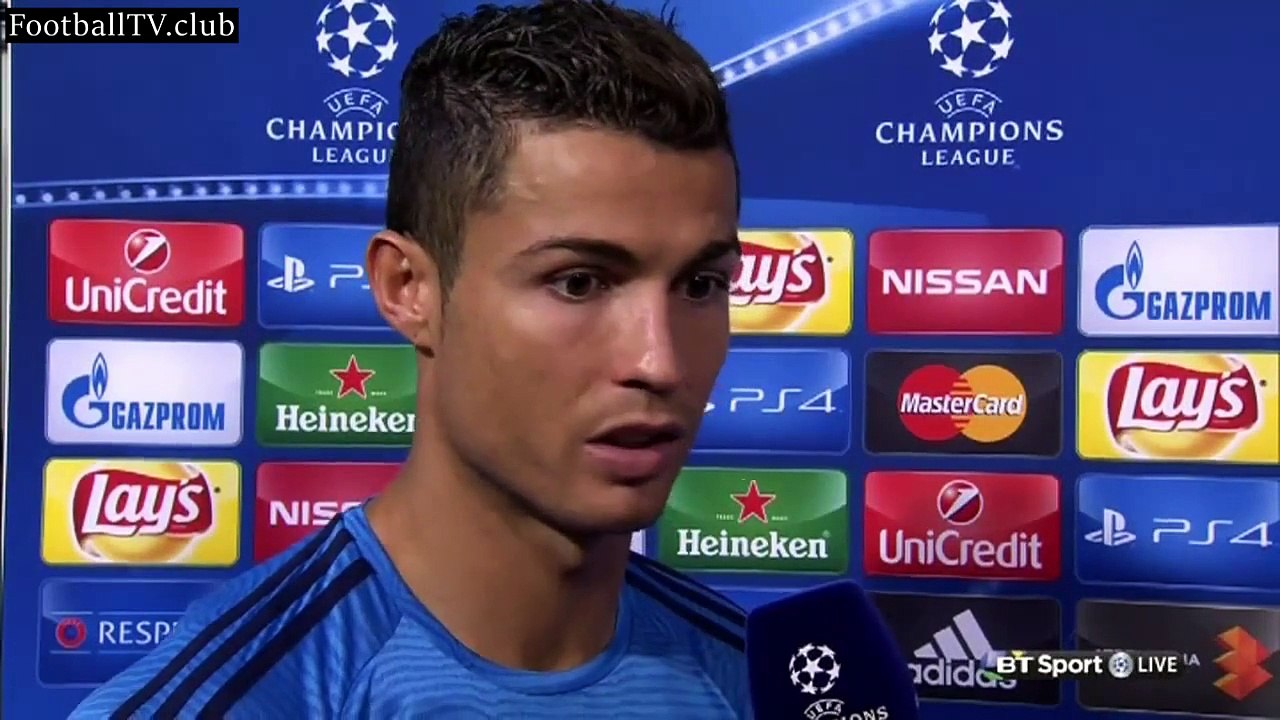 Real Madrid 4-0 Shakhtar Donetsk - Cristiano Ronaldo post-match interview
