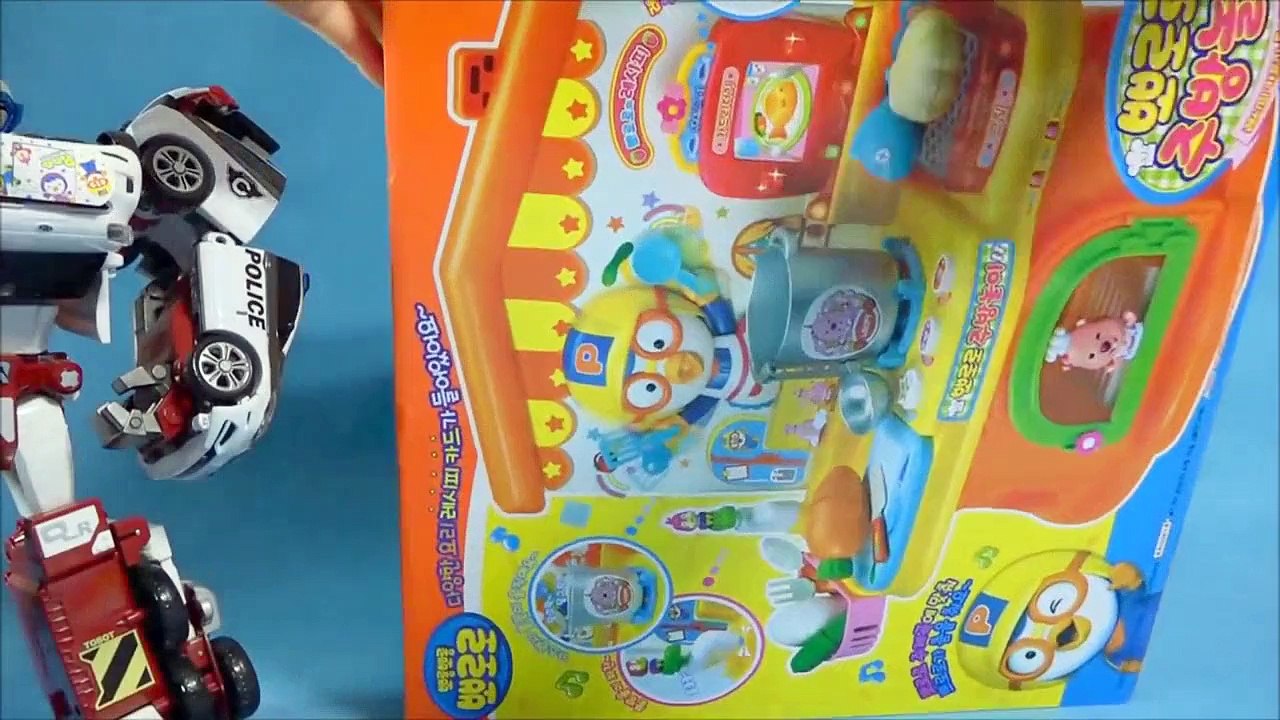 Pororo amour de cuisine Jouer ou robot quart de l'Iran pororo 4 La Pororo cuisine jouet & TOBOT