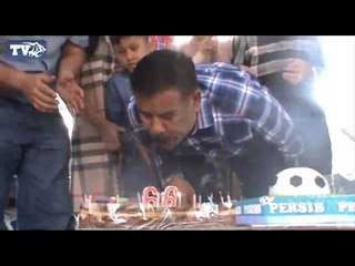Ulang Tahun Manajer Persib Umuh Muchtar ke-66 Tahun