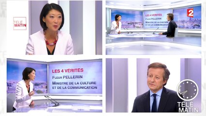 Les 4 Vérités-Fleur Pellerin : pas de retour de la pub le soir sur le service public