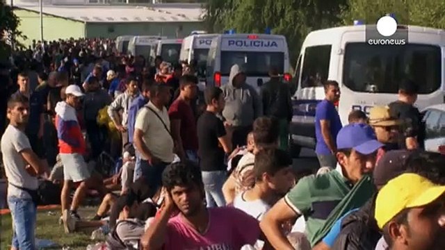 المجر تغلق بالاسلاك الشائكة حدودها مع كرواتيا