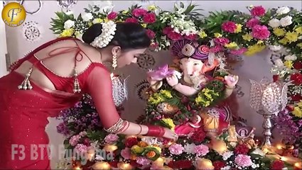 TINA DUTTA CELEBRATES GANESH CHATURTHI