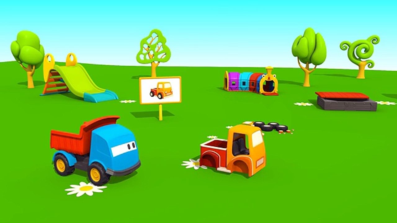 Léo le camion curieux - Le pick up _ Dessins animés en français (360p)