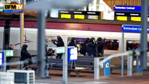 Thalys à Rotterdam: arrestation d’un homme retranché dans les toilettes du train