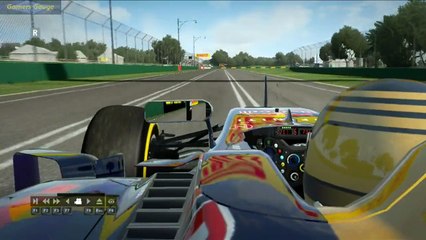 F1 2014 - Albert Park Aus, Infinity Red Bull Racing, race replay